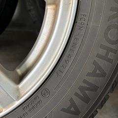 YOKOHAMA ice GUARD iG60 スタッドレス　2021年製造　195/65R15 PCD114.3×5穴　アルミホイール4本セット！　の画像