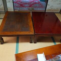 古い応接台の画像