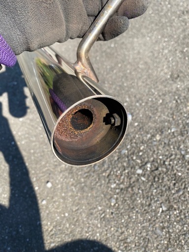 ジムニー  jb23 マフラー