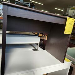 【Ｃ140】ライティングデスク ブラウン 