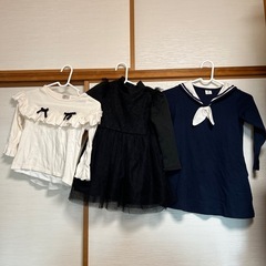 110cm 女の子 子供服 まとめ売りの画像