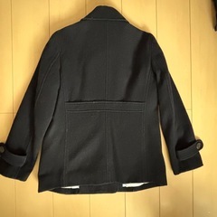 ミッシェルクラン　スコレール スクールコートピーコート 女子中高生 ネイビー/濃紺 サイズＭの画像