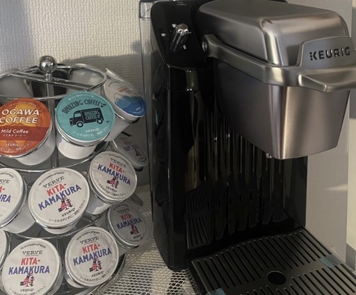 keurig コーヒーメーカー\u0026カプセルホルダー