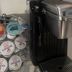keurig コーヒーメーカー&カプセルホルダー