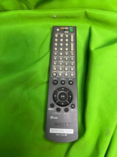 ソニー SONY★ビデオ・DVD・コンボリモコン★RMT-V502@5