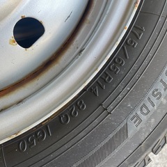 受渡し決定。スタッドレス175/65r14の画像