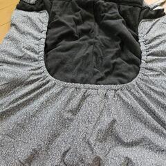 【値下げ】抱っこ紐　ベビーカー　防寒ケープの画像