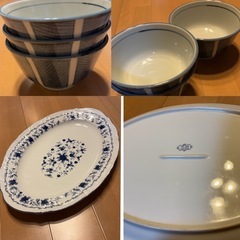 【受け渡し者決定済】食器まとめて差し上げますその② 　TOWN & COUNTRY タウンアンドカントリーのストロベリー柄 ケーキプレートほか の画像