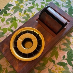 シチズンの置き時計と灰皿セット　まとめて　ジャンク品の画像