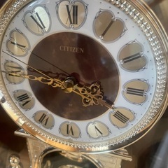 シチズンの置き時計と灰皿セット　まとめて　ジャンク品の画像