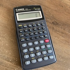 【関数電卓】キャノンF-604