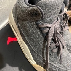 ジョーダン　ウール　スニーカー27センチの画像