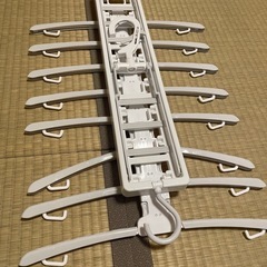 ワンタッチ取り込みスライドアーム8連ハンガー