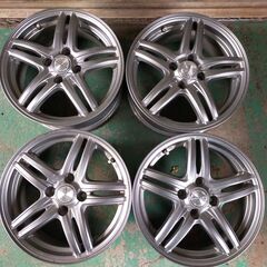 ★アルミホイール　15×6J　PCD100　OFF43