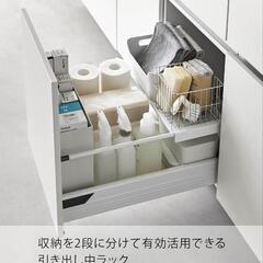 タワー tower 収納力アップ 深い引き出し 2段収納 の画像
