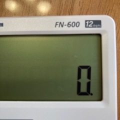 Canon 金融計算電卓　
FN600 中古の画像