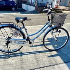  26インチ 変速なし シルバー 中古 自転車 買取 MILD 