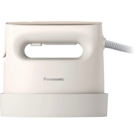 【受渡者決定】Panasonic 衣類スチーマー（ベージュ）
