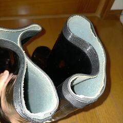 黒　27.0cm　長靴の画像