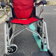 介護ブレーキ付き車椅子