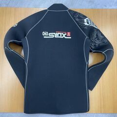 良品 SLINX ウェットスーツ Lサイズ ブラック ジャケット フロントジッパー ダイビング サーフィン 札幌市手稲区の画像
