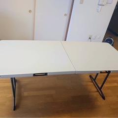 美品　コストコ　LIFETIME  折り畳みテーブル 横180cm