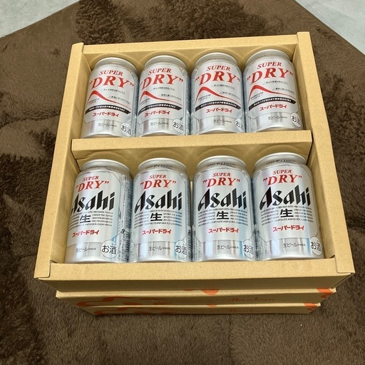 アサヒスーパードライ350ml✖️72缶