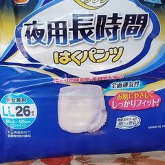 はくパンツ　夜間用　LLサイズ20枚新品
