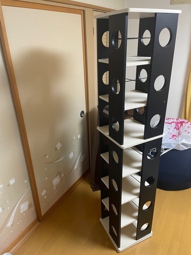ニトリ 回転式 本棚