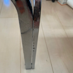 昭和の時代　ガラステーブル　サビありの画像