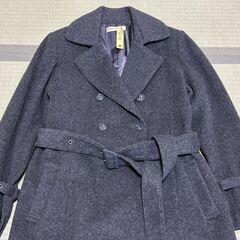 値下げ！三越伊勢丹ブランド　ウールコート　サイズ40　美品ですの画像