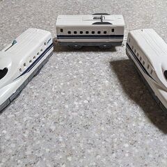 美品●プラレール 入門用★Ｎ７００系新幹線ベーシックセット★木製レール遊びの次はこのセット◎の画像