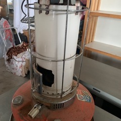 レトロ　ストーブ　ジャンクの画像