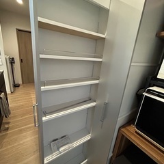 新品★隙間収納、食品ストック棚16センチの画像
