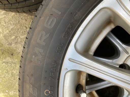 取引中　165/70R14 夏タイヤ、ホイール込み4本