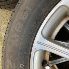取引中　165/70R14 夏タイヤ、ホイール込み4本 の画像