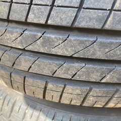 取引中　165/70R14 夏タイヤ、ホイール込み4本 の画像