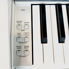 《売約済》【武蔵小山店】　カワイ KAWAI デジタルピアノ 電子ピアノ ピアノ 88鍵 CN25 cn25a CN-25 検　KAWAI　CN35　鍵盤　楽器　ホワイト　白　初心者　中級者　上級者　練習　プロ　ペダル　付の画像