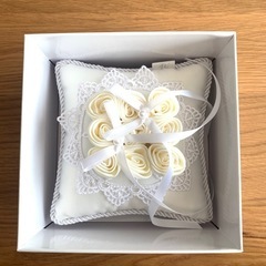 リングピロー　結婚式　ウェディングの画像