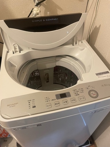 SHARP 洗濯機　縦型
