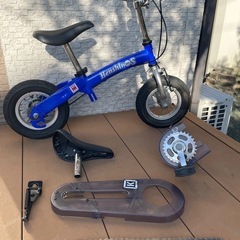 【大人気商品】へんしんバイクS 色々付いてお得‼︎青色なので男女...