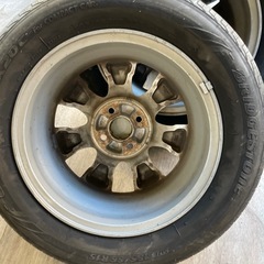 フリード　純正ホイール　15インチ 185/65r15 ブリヂストン　エコピア　EX20C　の画像