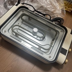 無煙ロースター SHINOシーノベイシック　煙焼肉ホットプレート カーボングリル 無煙グリル　無煙焼肉ロースター グリル焼肉の画像