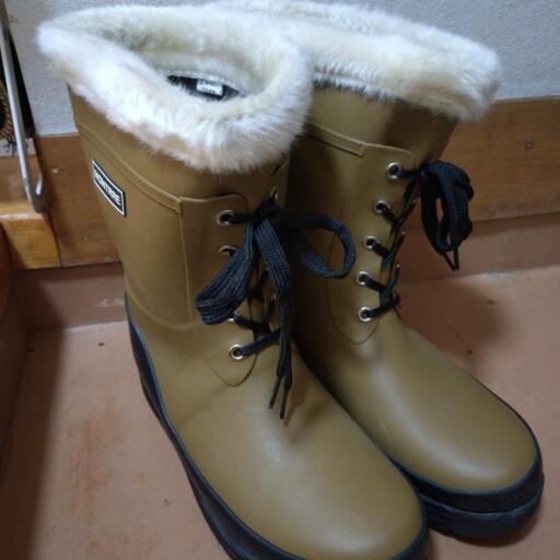 【Lサイズ】スノーブーツ　長靴　防寒