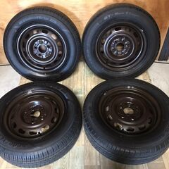 ☆バリ溝☆ スチールホイール　15インチ　6J　PCD114.3...