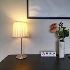 テーブルランプ　ニュープリエ　スタンドライト　卓上　照明　傘　ワ...