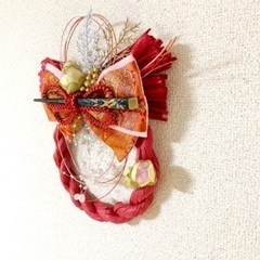 しめ縄　しめ飾り　しめ縄リース　お正月　お正月準備の画像