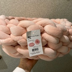 ニトリ　犬　猫　寝具　編みベット　ベットの画像