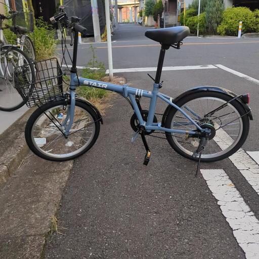折りたたみ自転車　修理歴ありますが、かなり新品に近い状態で出品致します。