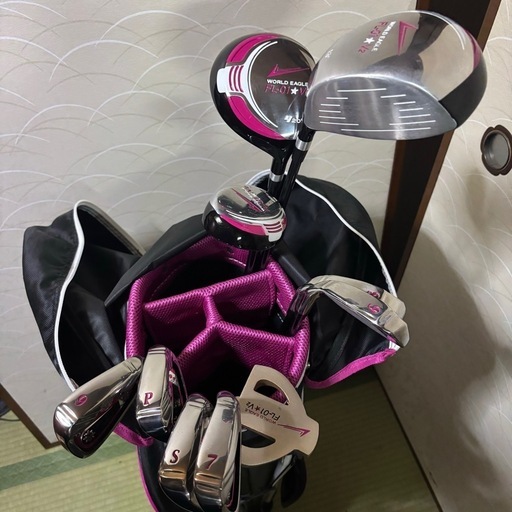 【11/4まで限定価格】WORLD EAGLEクラブ&Callaway&シューズボールセット